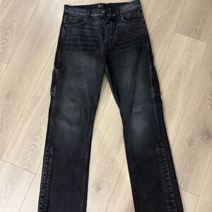 AMIRI Dark Wash Straight Jeans